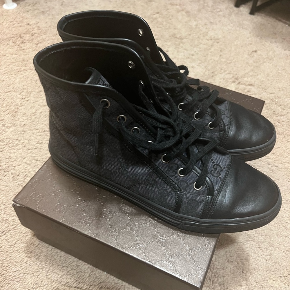 Gucci high top sneakers